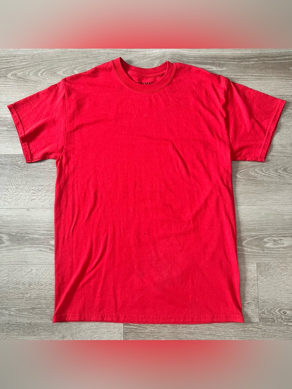 Gildan Men's Crewneck Short-Sleeve T‑Shirt - Red